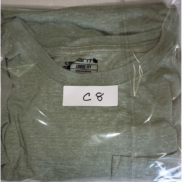 Carhartt Mens 2XL Pullover Short Sleeve Crew Neck Relaxed Fit T Shirt - Picture 9 of 9